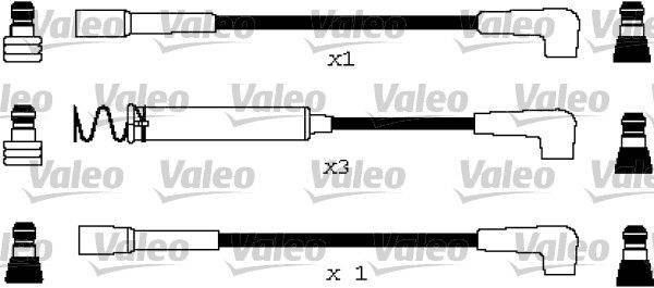 Valeo 346670 Zündleitungssatz