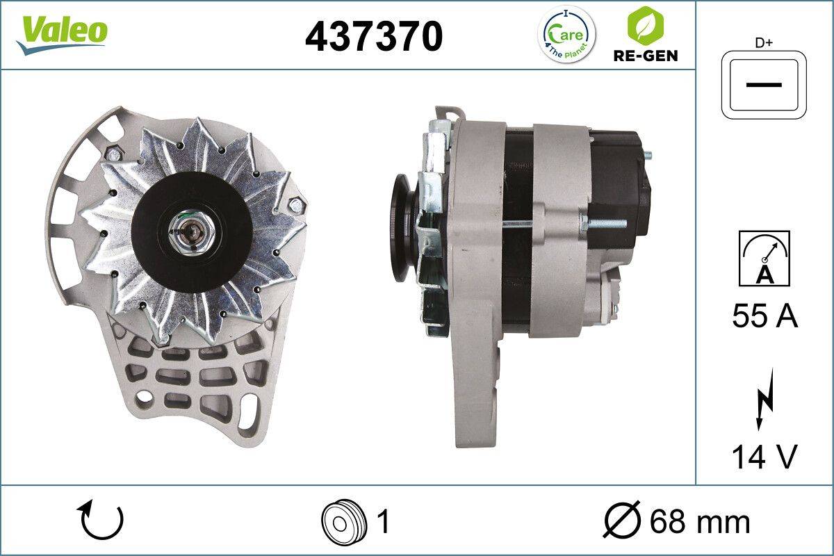 Valeo 437370 Generator
