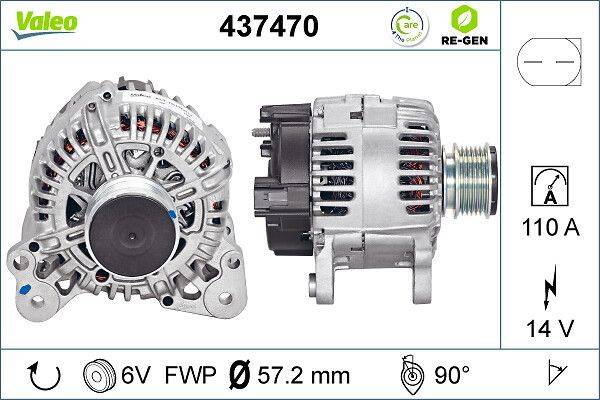 Valeo 437470 Generator