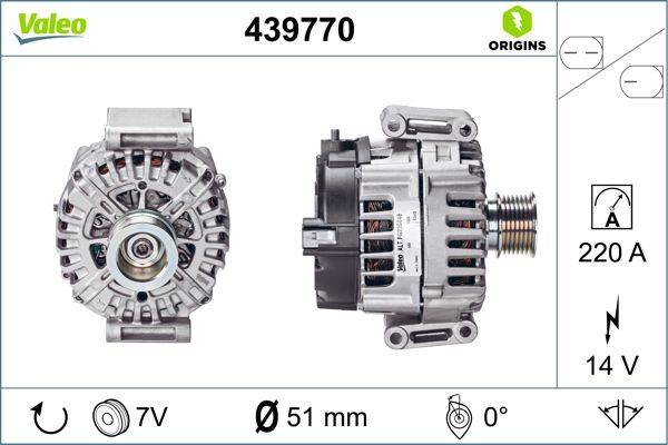 Valeo 439770 Generator
