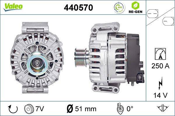 Valeo 440570 Generator