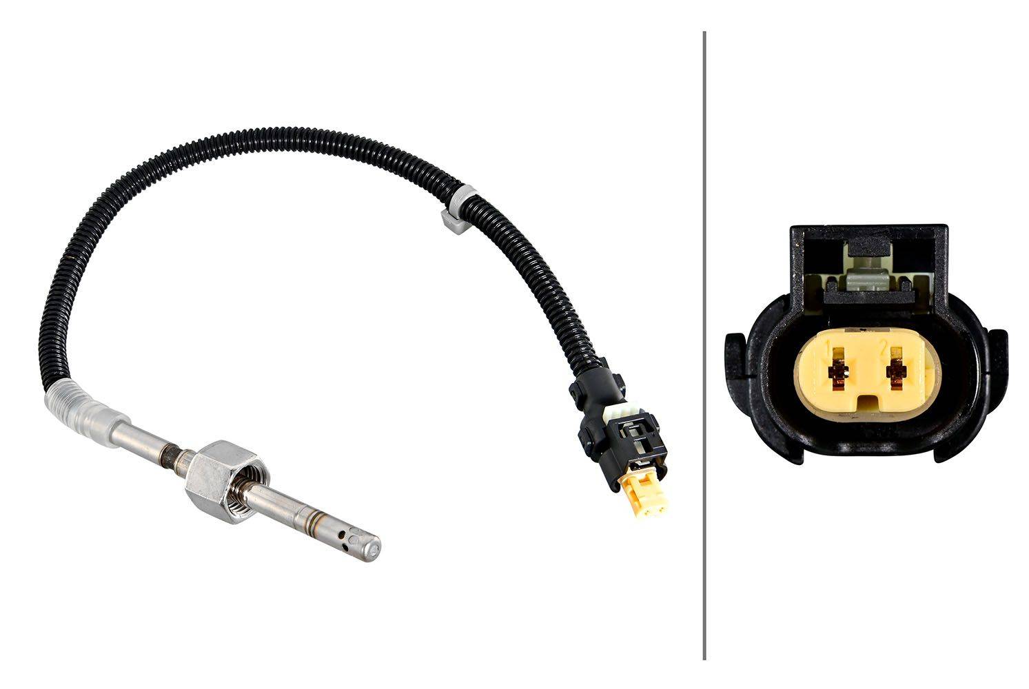 Hella 6PT358226-071 Sensor, Abgastemperatur