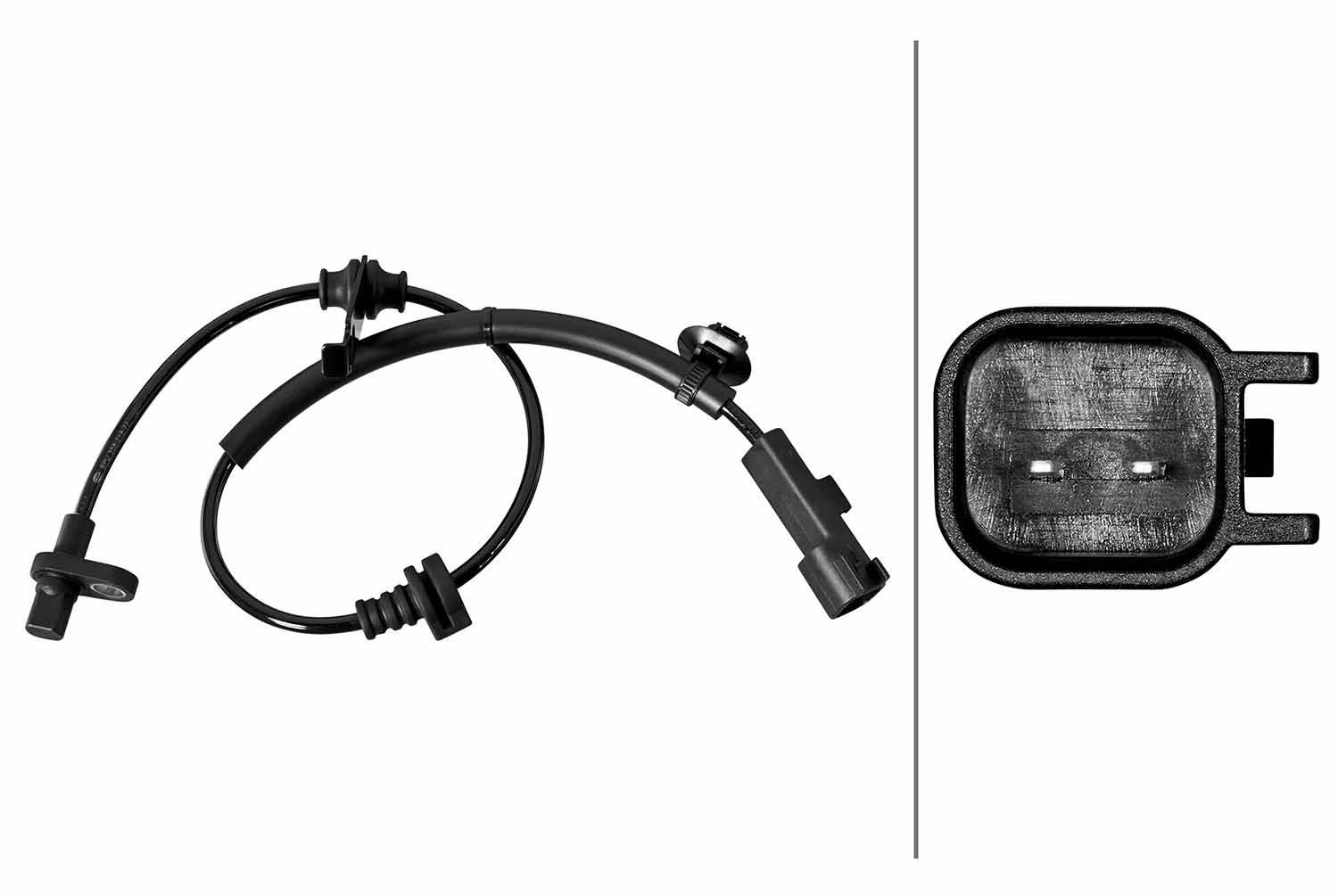 Hella 6PU358218-771 Sensor, Raddrehzahl