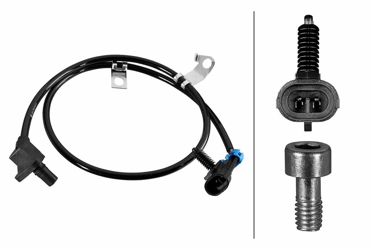 Hella 6PU358219-171 Sensor, Raddrehzahl