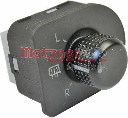 Metzger 0916371 Schalter, Außenspiegelverstellung
