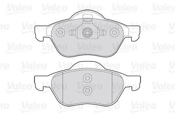 Valeo 301471 Bremsbelagsatz, Scheibenbremse