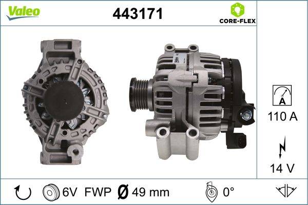 Valeo 443171 Generator