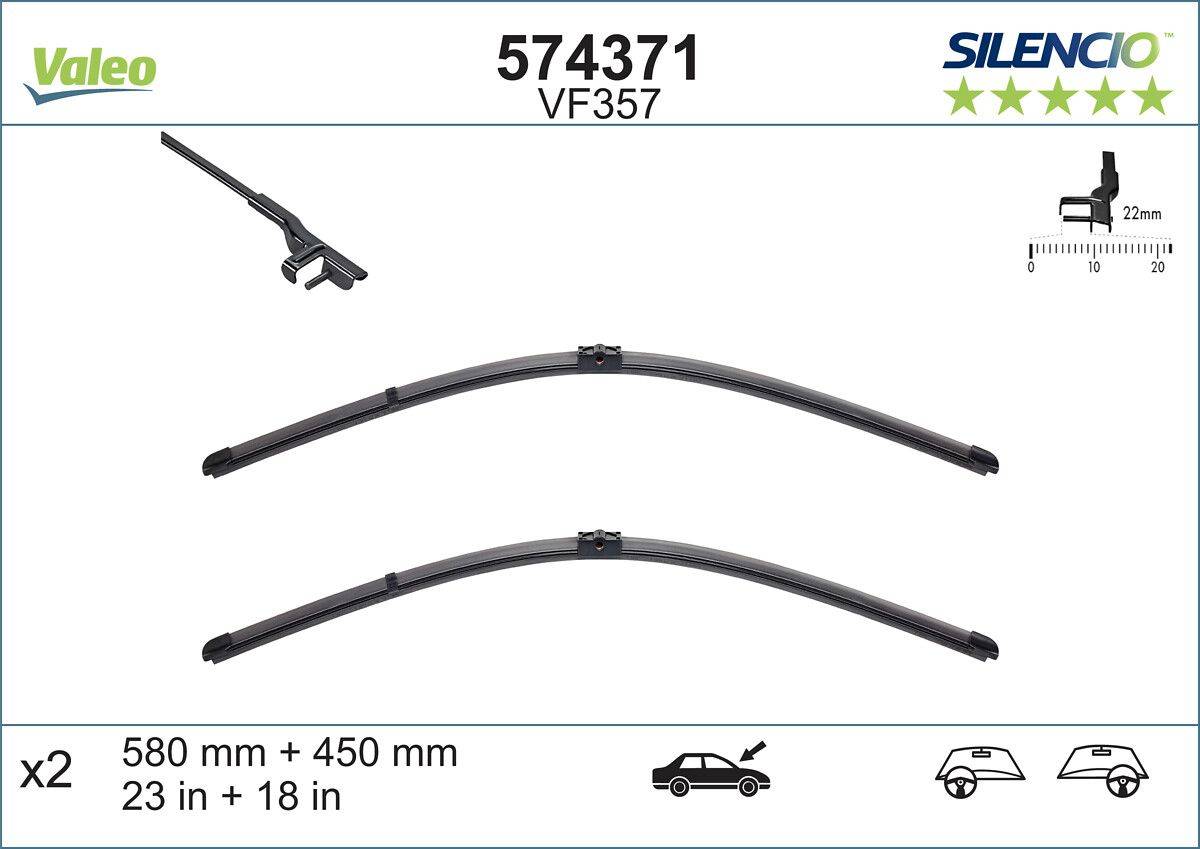 Valeo 574371 Wischblatt