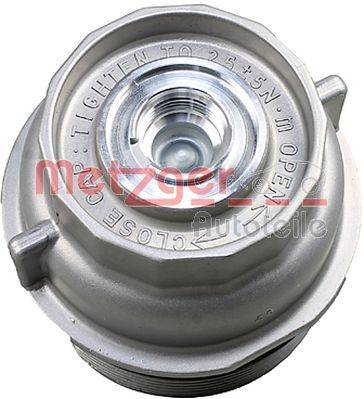Metzger 2370072 Deckel, Ölfiltergehäuse