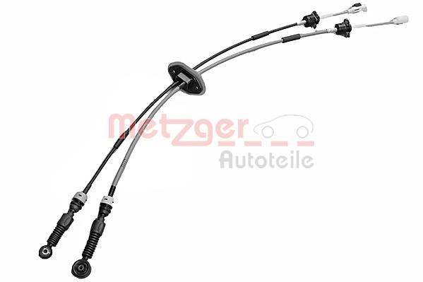 Metzger 3150172 Seilzug, Schaltgetriebe