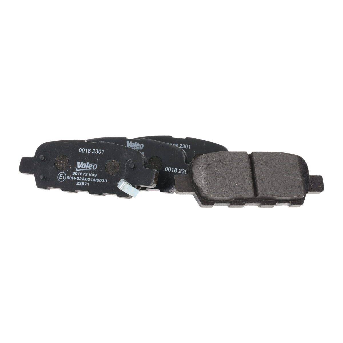 Valeo 301672 Bremsbelagsatz, Scheibenbremse
