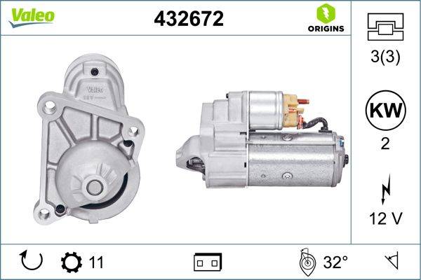 Valeo 432672 Starter