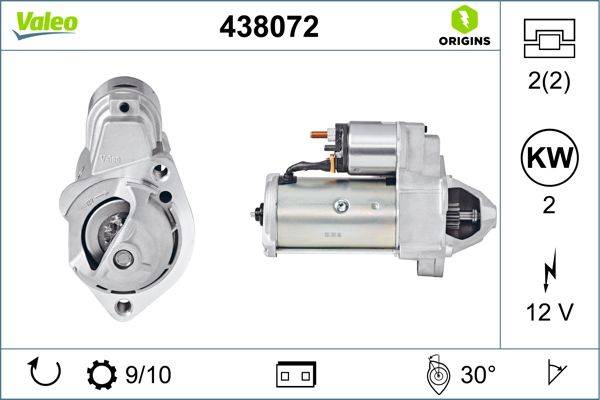 Valeo 438072 Starter