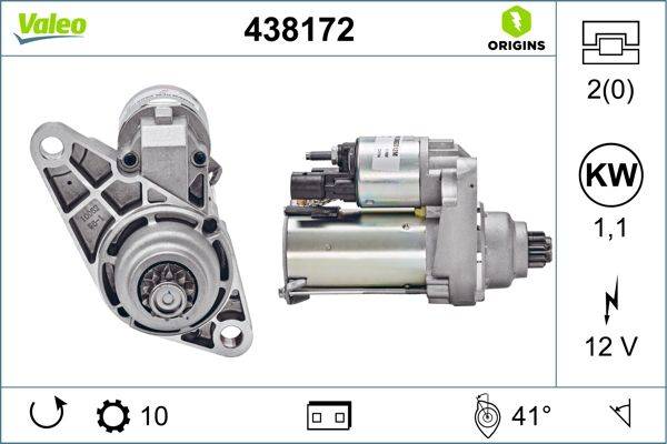 Valeo 438172 Starter