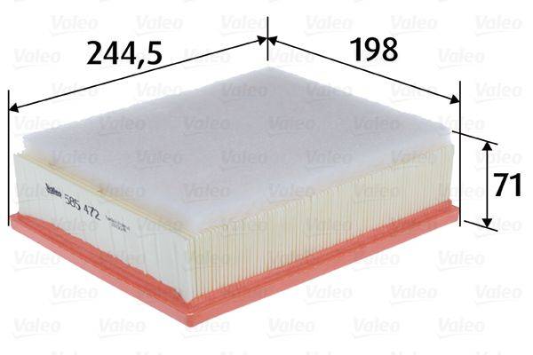 Valeo 585472 Luftfilter