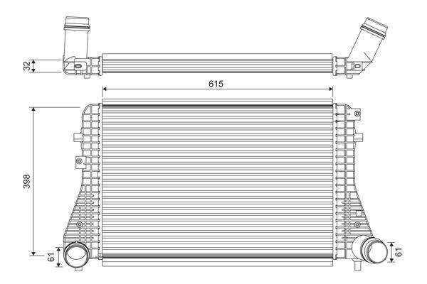 Valeo 818372 Ladeluftkühler