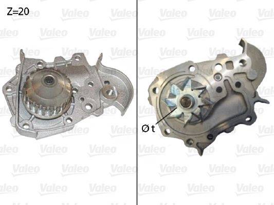 Valeo 506573 Wasserpumpe, Motorkühlung