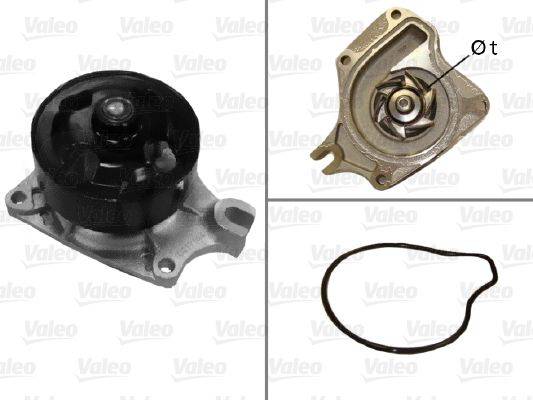 Valeo 506973 Wasserpumpe, Motorkühlung
