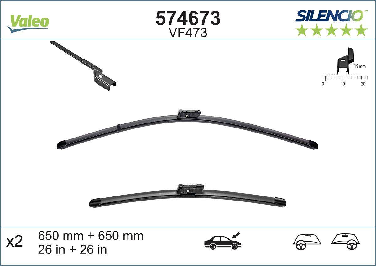Valeo 574673 Wischblatt