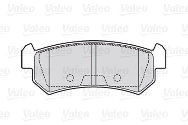 Valeo 301874 Bremsbelagsatz, Scheibenbremse
