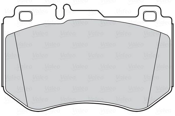 Valeo 302274 Bremsbelagsatz, Scheibenbremse