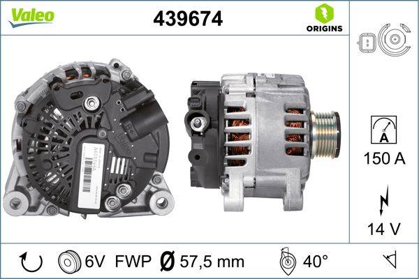 Valeo 439674 Generator