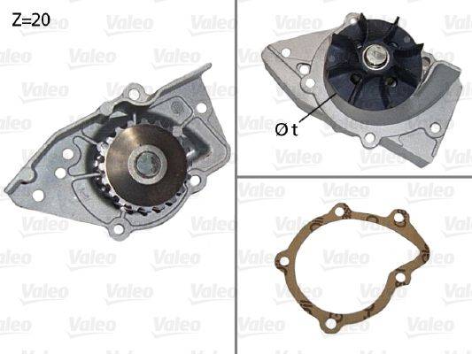 Valeo 506574 Wasserpumpe, Motorkühlung