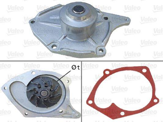 Valeo 506674 Wasserpumpe, Motorkühlung