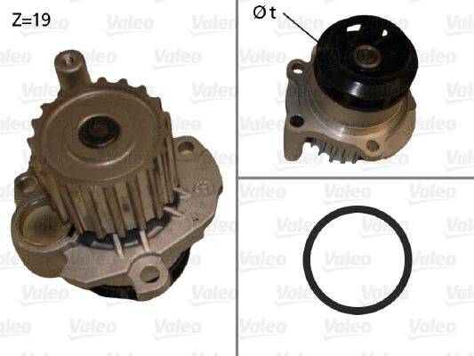 Valeo 506874 Wasserpumpe, Motorkühlung