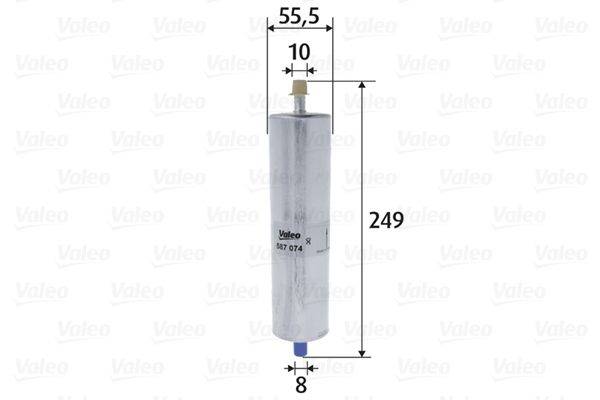 Valeo 587074 Kraftstofffilter