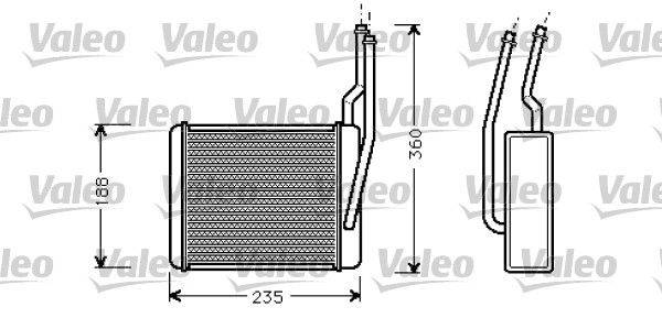 Valeo 812274 Wärmetauscher, Innenraumheizung