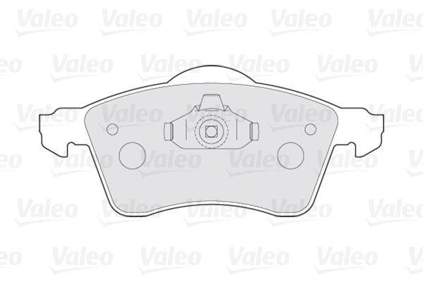 Valeo 301675 Bremsbelagsatz, Scheibenbremse