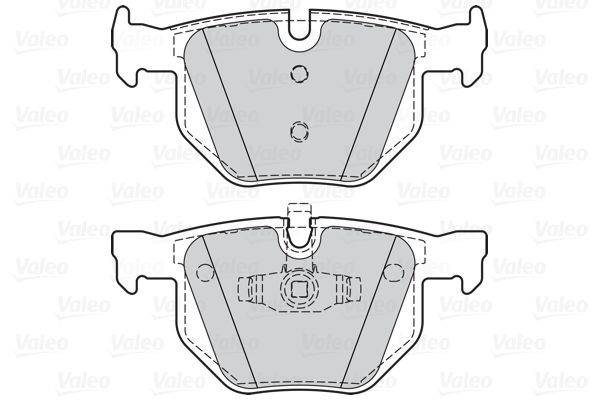 Valeo 302075 Bremsbelagsatz, Scheibenbremse
