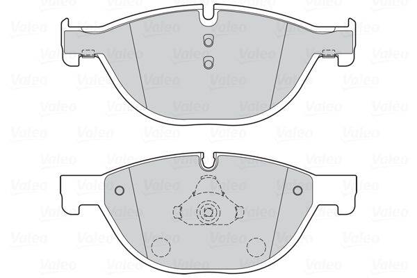 Valeo 302275 Bremsbelagsatz, Scheibenbremse