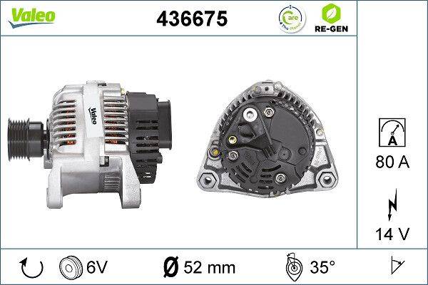 Valeo 436675 Generator