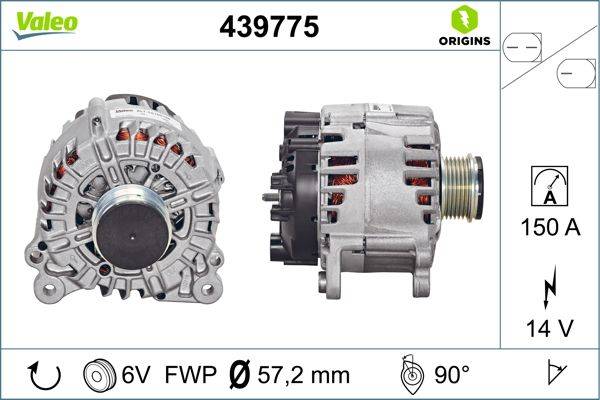 Valeo 439775 Generator