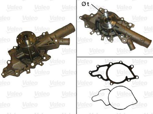 Valeo 506875 Wasserpumpe, Motorkühlung