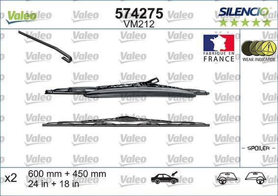 Valeo 574275 Wischblatt