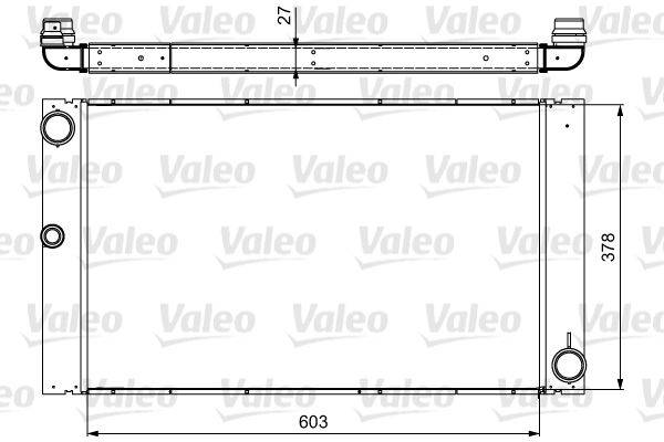 Valeo 735475 Kühler, Motorkühlung