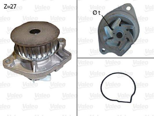 Valeo 506576 Wasserpumpe, Motorkühlung