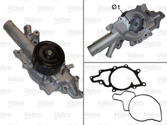 Valeo 506676 Wasserpumpe, Motorkühlung