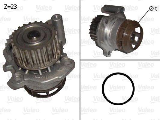 Valeo 506876 Wasserpumpe, Motorkühlung