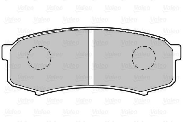 Valeo 301777 Bremsbelagsatz, Scheibenbremse