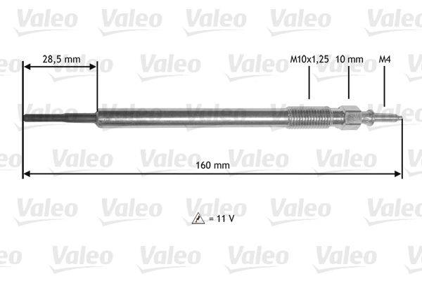 Valeo 345177 Glühkerze