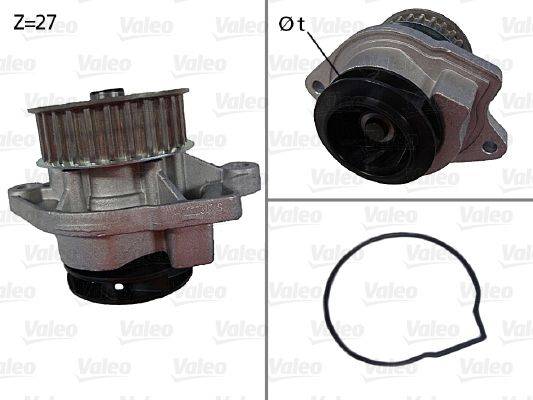 Valeo 506577 Wasserpumpe, Motorkühlung