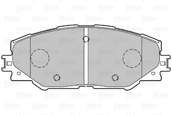 Valeo 301078 Bremsbelagsatz, Scheibenbremse