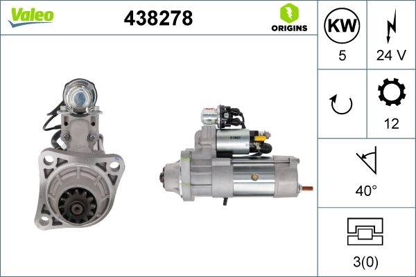 Valeo 438278 Starter