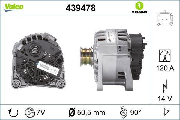Valeo 439478 Generator