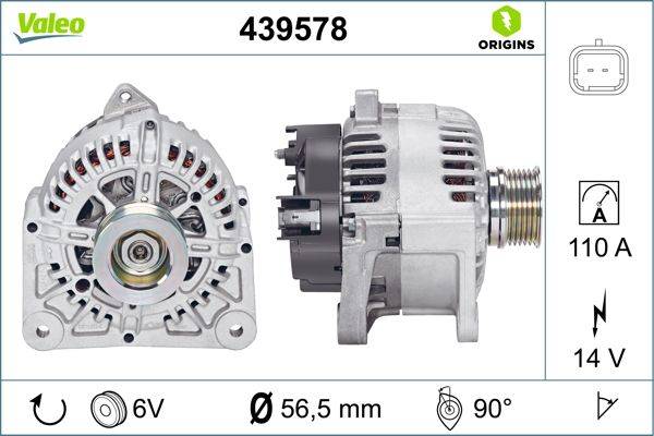Valeo 439578 Generator