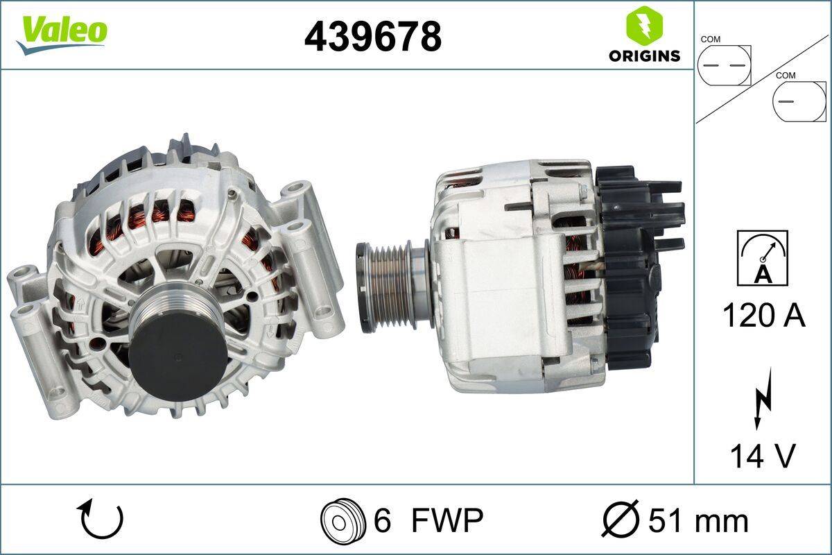 Valeo 439678 Generator